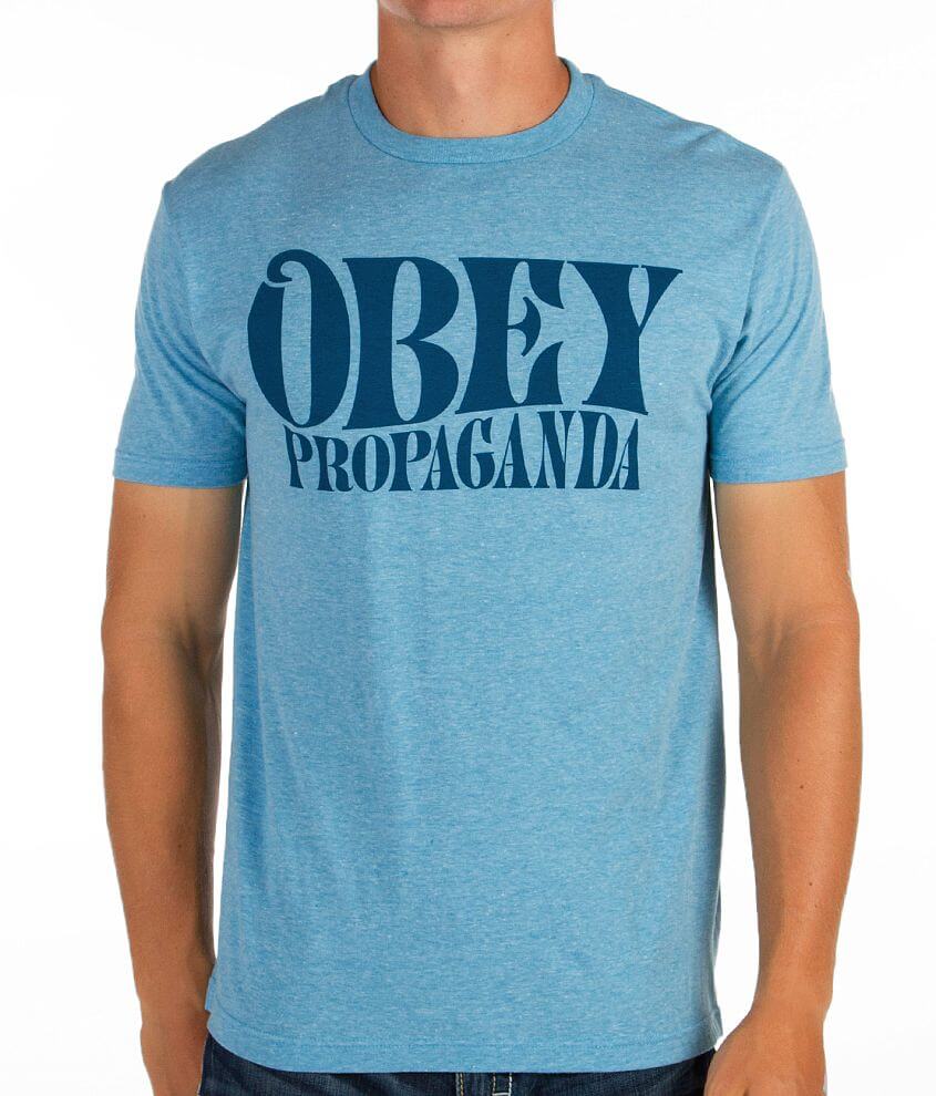 OBEY Propaganda Type T-Shirt front view