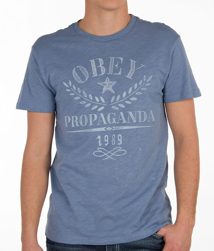 OBEY Propaganda Flower T-Shirt front view