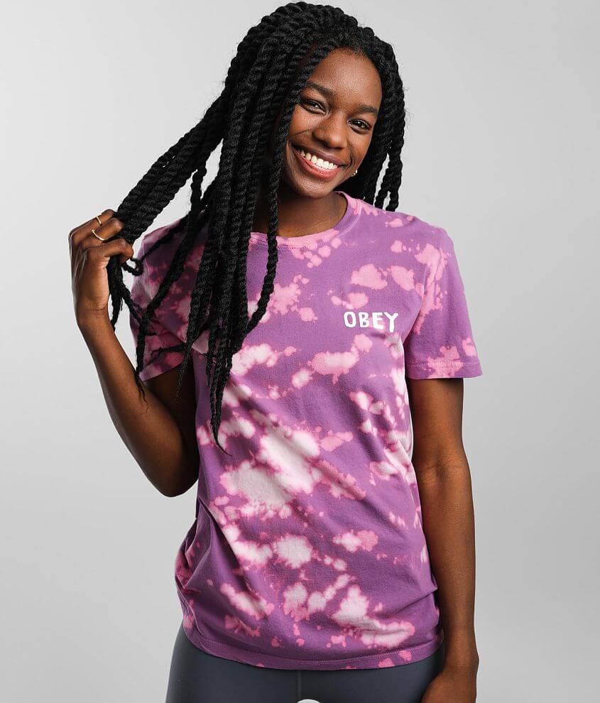 Obey store purple shirt