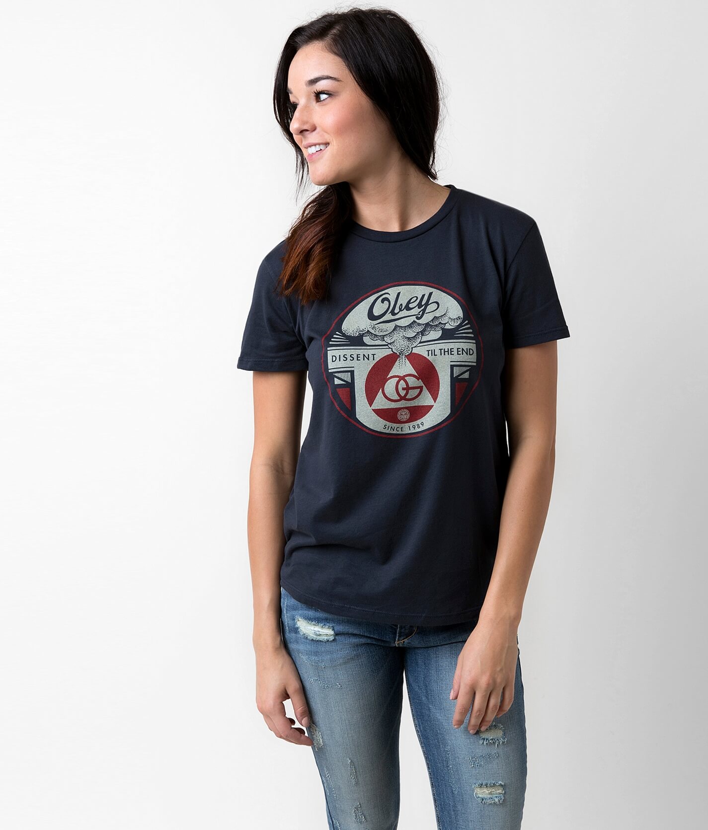 obey dissent til the end hoodie