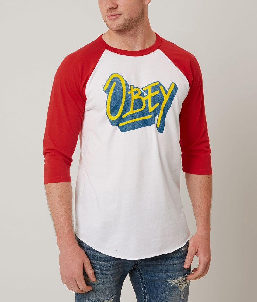OBEY Shaka Waves T-Shirt front view
