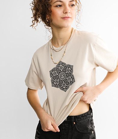 OBEY Mandala Stencil T-Shirt MISC_DETAIL_1