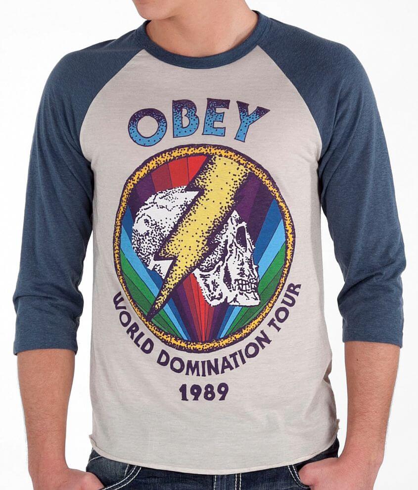 OBEY World Tour 1989 T-Shirt front view