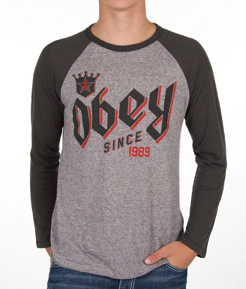 OBEY Bar King T-Shirt front view