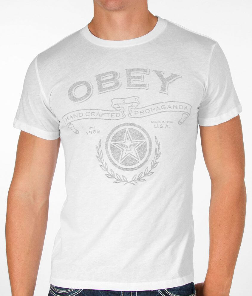 OBEY Handcrafted T-Shirt front view