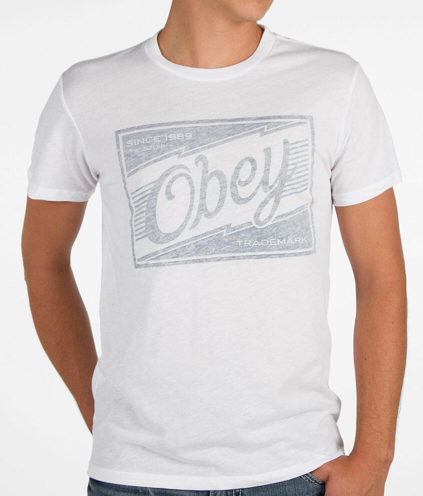 OBEY Old Time Trademark T-Shirt front view