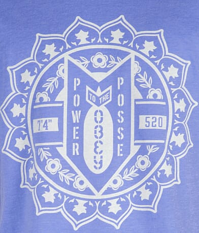 OBEY Bomb Crest T-Shirt front detail view