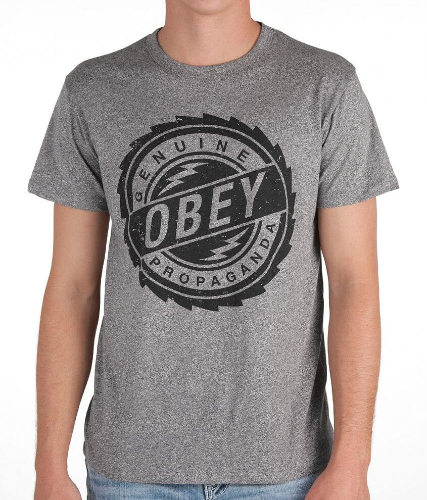 OBEY Grinding T-Shirt front view