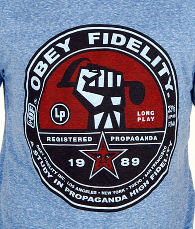 OBEY Fidelity T-Shirt FRONT_DETAIL