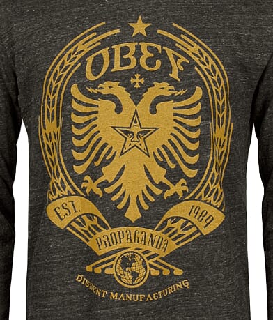 OBEY Albania T-Shirt FRONT_DETAIL