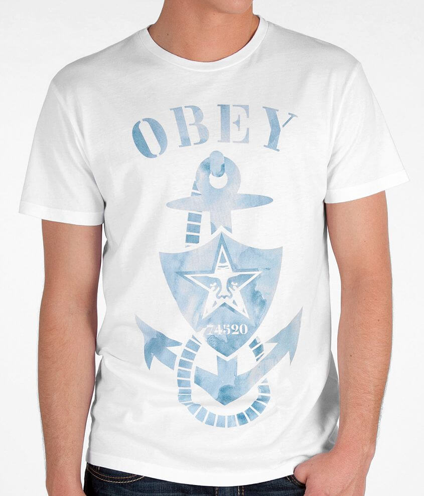 OBEY Anchor T-Shirt front view