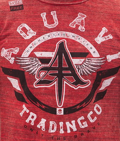 Aqua VI Bravity T-Shirt front detail view