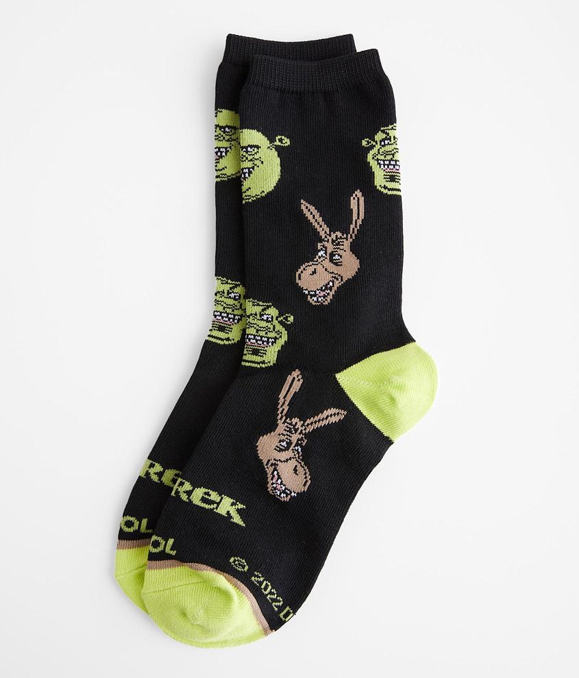 Boys - Cool Socks Shrek Socks - Boy's Socks in Black | Buckle