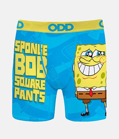 ODD™ Boys - SpongeBob Squarepants Stretch Boxer Briefs front view