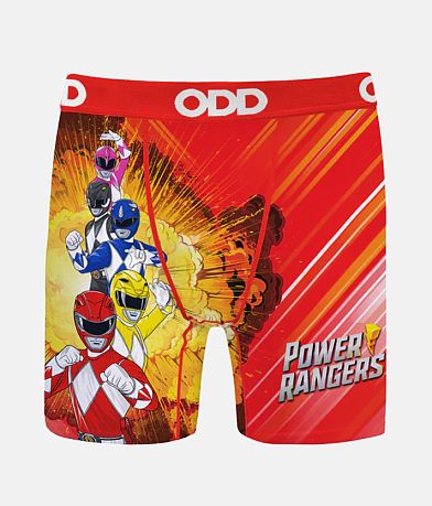 ODD™ Boys - Power Rangers Stretch Boxer Briefs front view