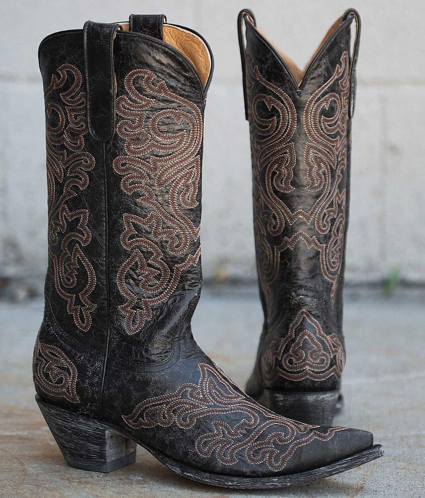 Yippee Ki Yay by Old Gringo Night Hawk Cowboy Boot front view