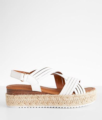 Pierre Dumas Magic Flatform Sandal front view