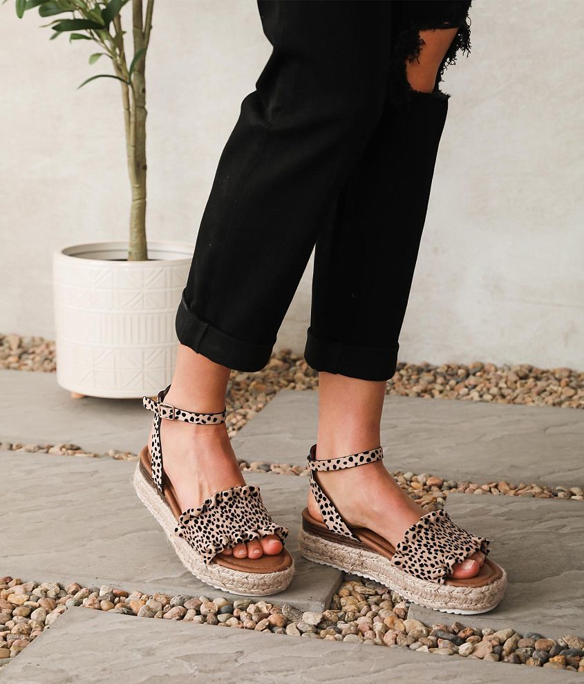 Cheetah sales platform sandals