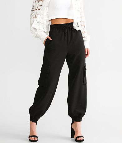 VBRT Wide Leg Cargo Pant - Women's Pants in Black