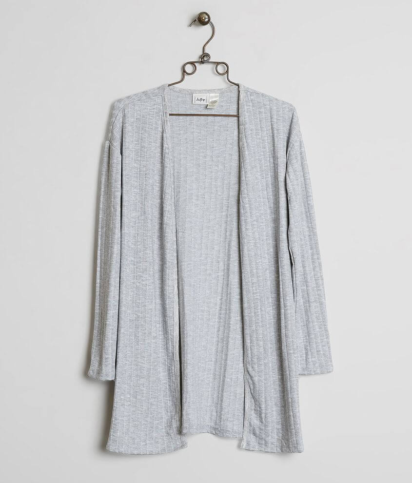 Daytrip Ribbed Cardigan - Women's Sweaters in Heathered Oatmeal | Buckle