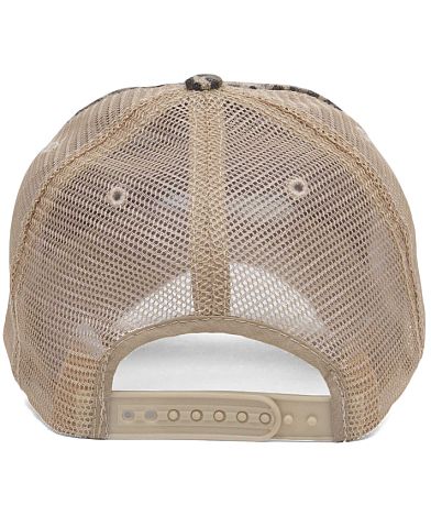 Leopard Trucker Hat misc detail 2 view