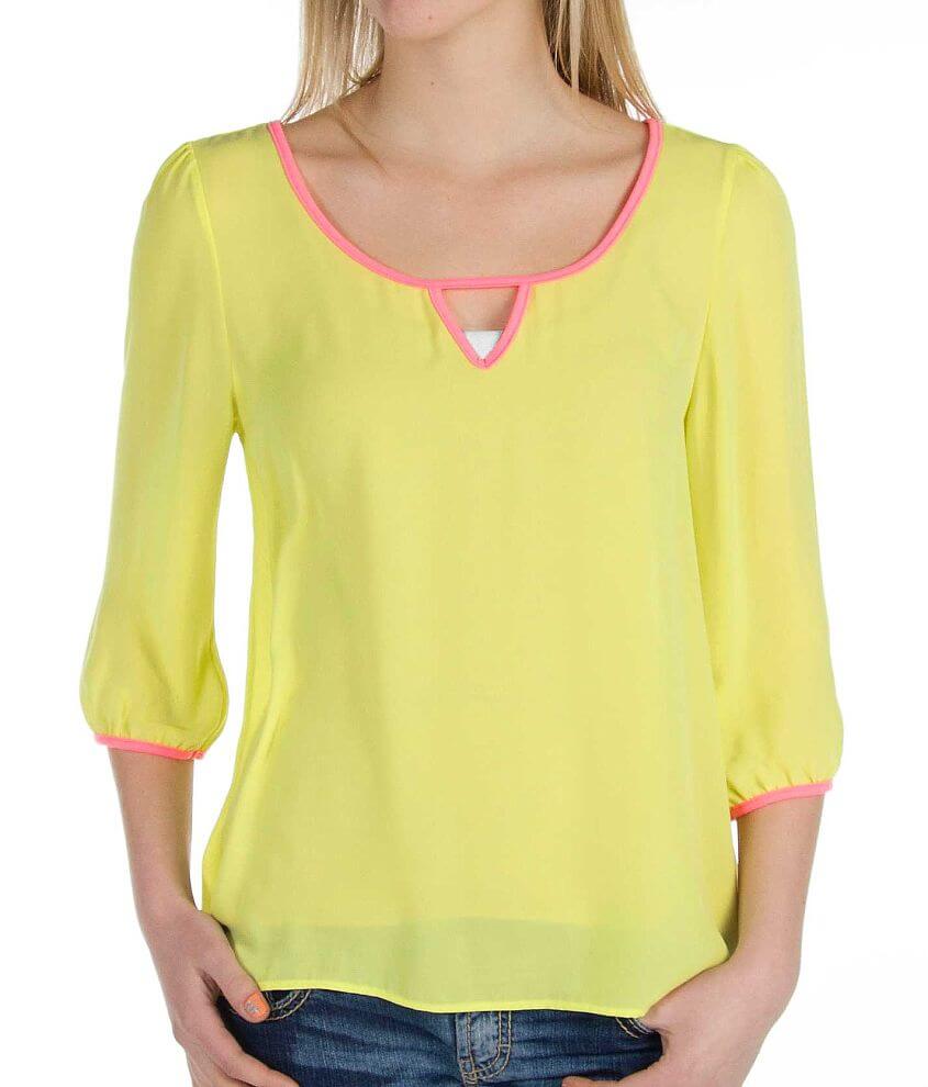 Daytrip Chiffon Top front view