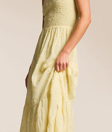 Smocked Midi Dress thumbnail 4