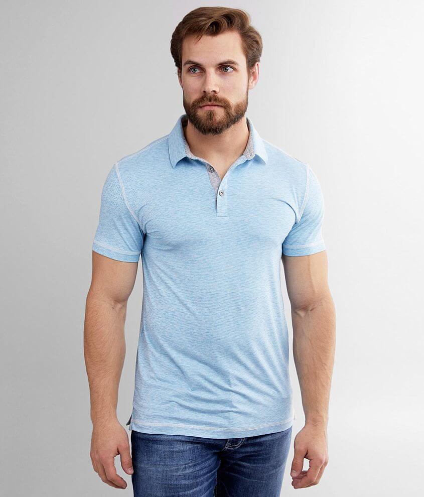 BKE Marled Performance Stretch Polo