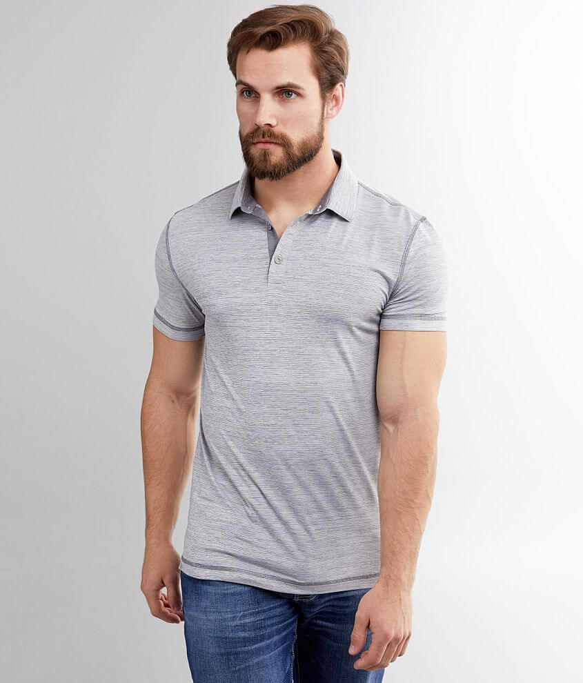 BKE Marled Performance Stretch Polo