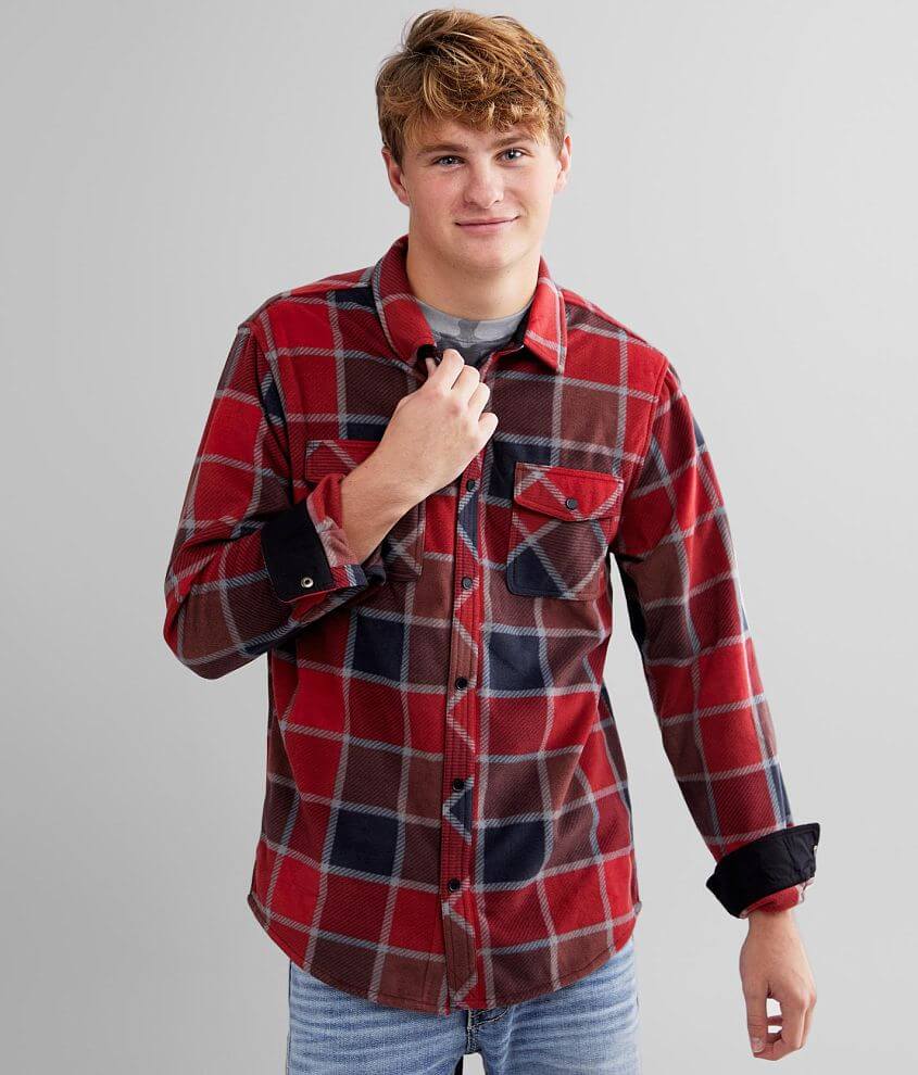 Image of O'Neill Glacier Plaid Fleece Shirt