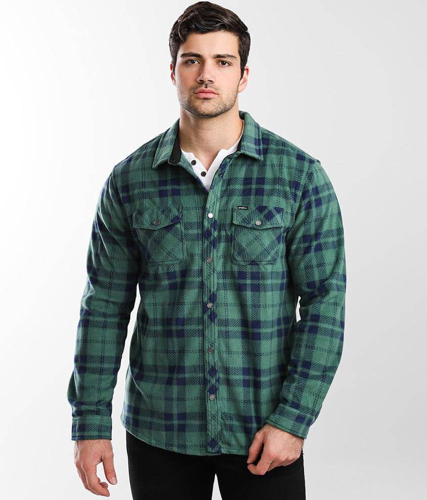 O'Neill Glacier Superfleece Shirt - Men's Shirts in Pine | Buckle