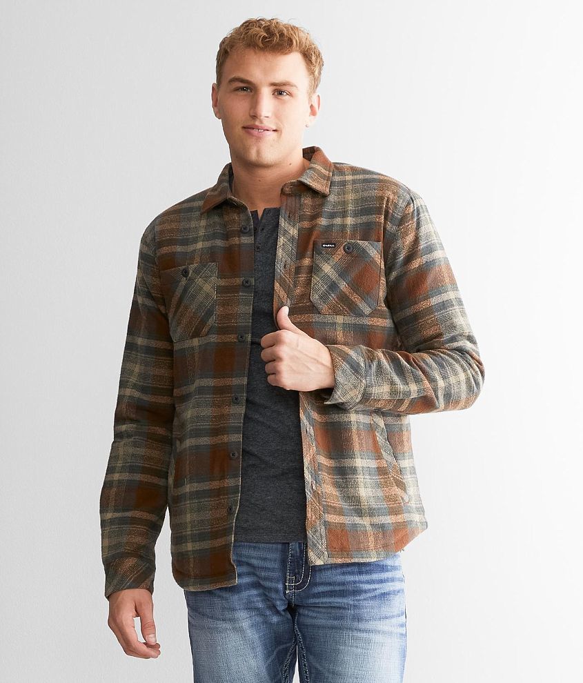 O&#39;Neill Remond Flannel Shacket front view
