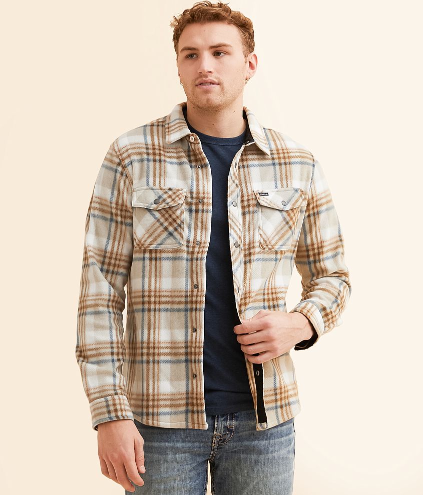 O&#39;Neill Glaiser Plaid Flannel Shirt front view