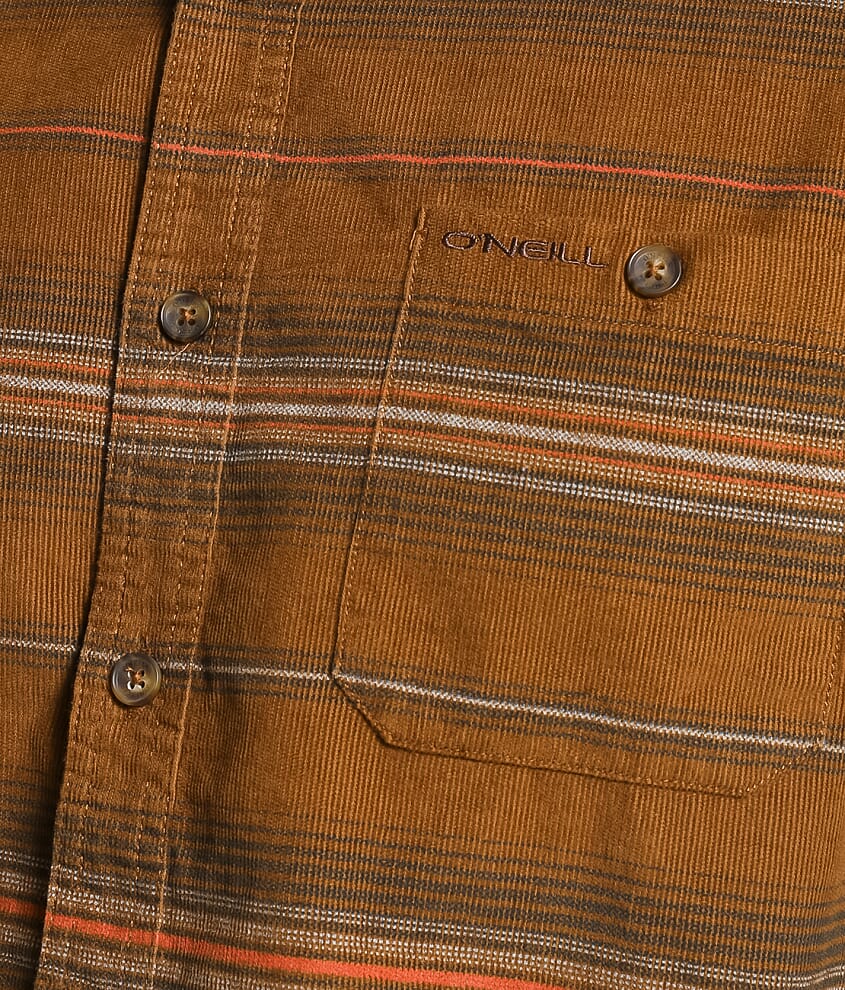 Caruso Striped Corduroy Shirt