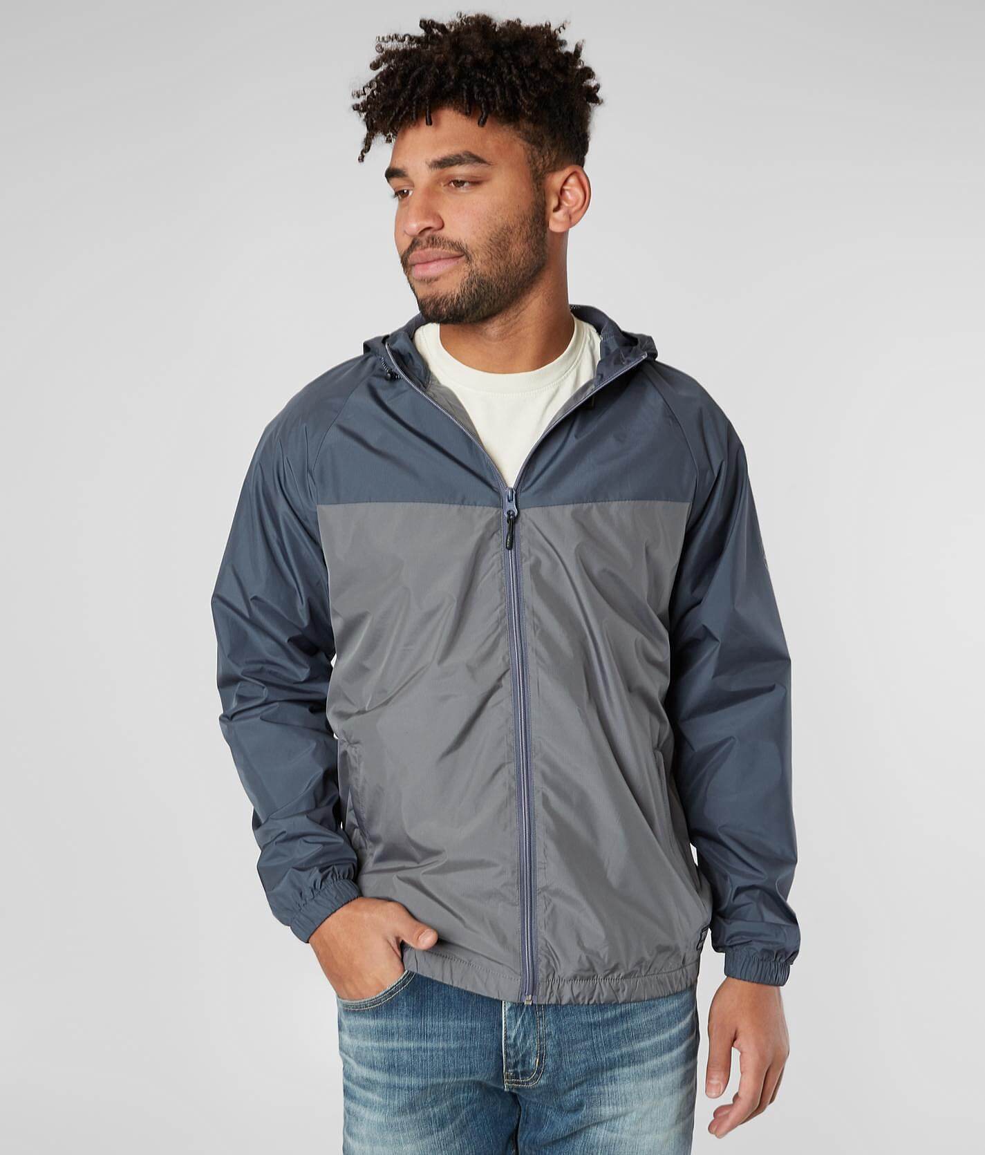 helix distressed reflective jacket