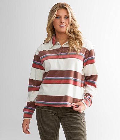 O'Neill Hobbs Velour Henley front view