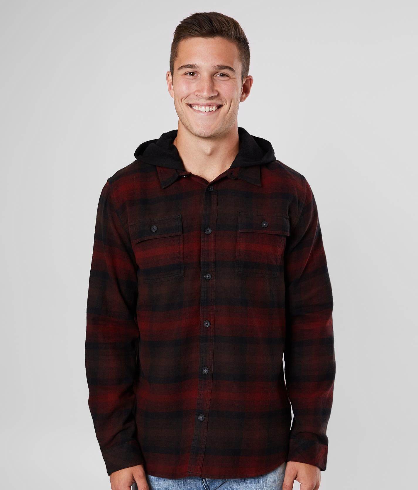 flannel sweatshirt mens