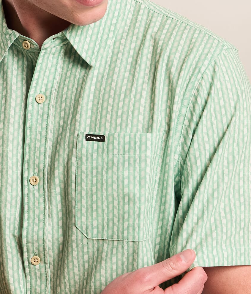 Slub Relaxed Performance Stretch Shirt