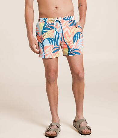 O'Neill Hermosa Hyperfreak® Stretch Swim Trunks front view