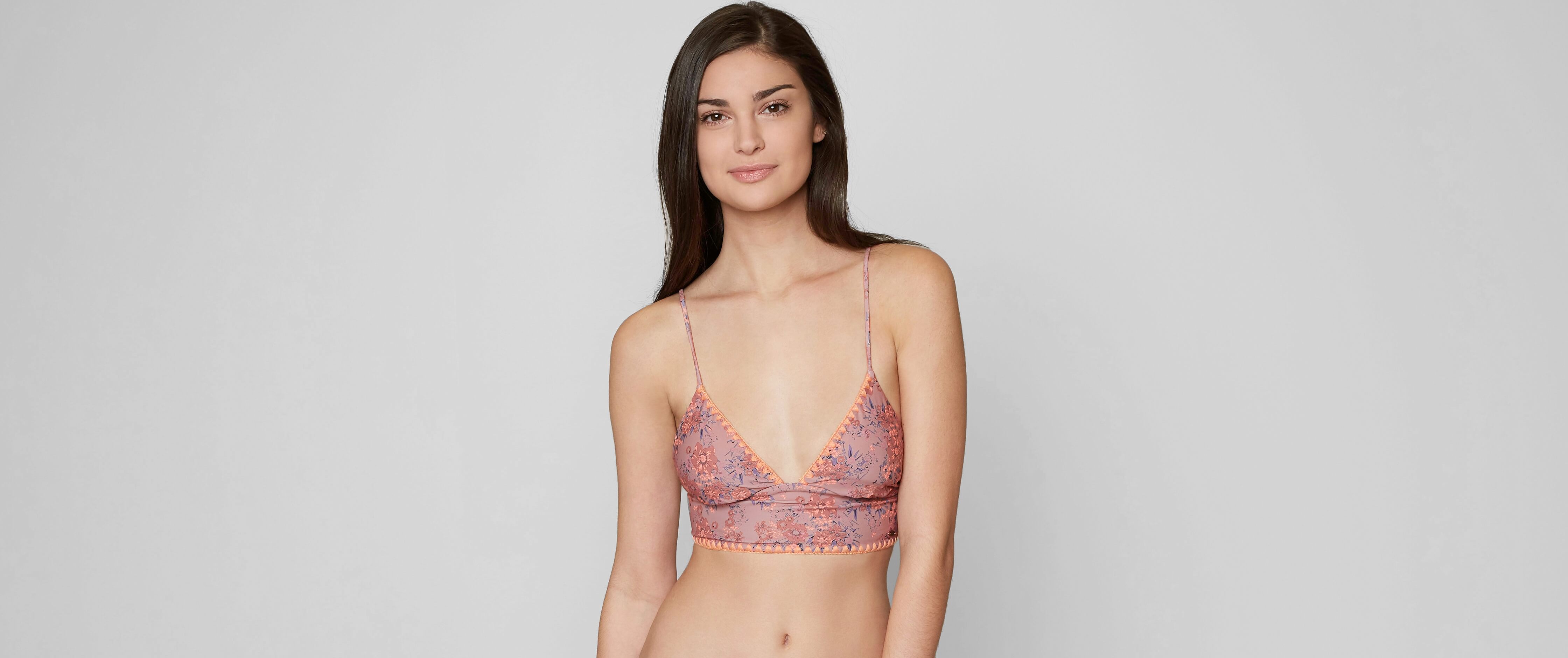 O'Neill Calvin Bralette Swimwear Top Women's Swimwear in Barefoot