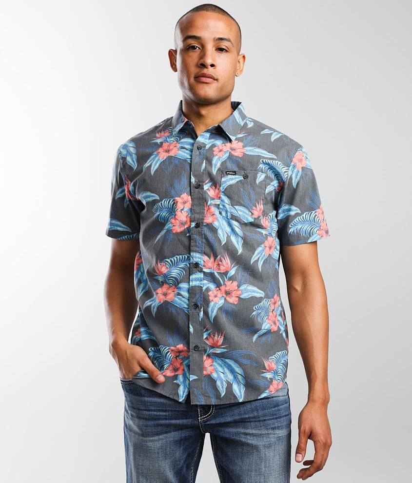 O'Neill Tropic Jam Shirt - Men's Shirts in Navy