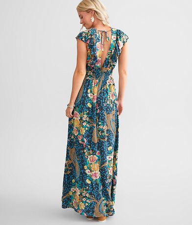 O&apos;Neill Nolee Maxi Dress back view