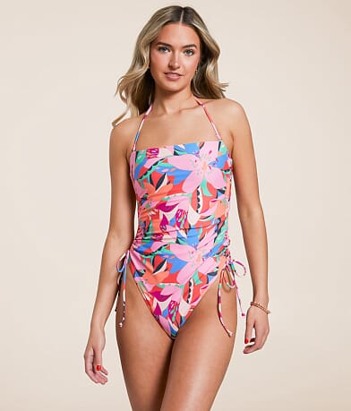 O'Neill O' Neill Cabana Floral Yucatan Swimsuit front view