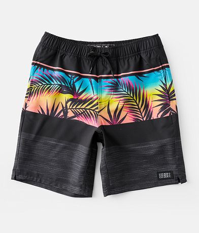 O'Neill Boys - Hermosa Stretch Swim Trunks front view