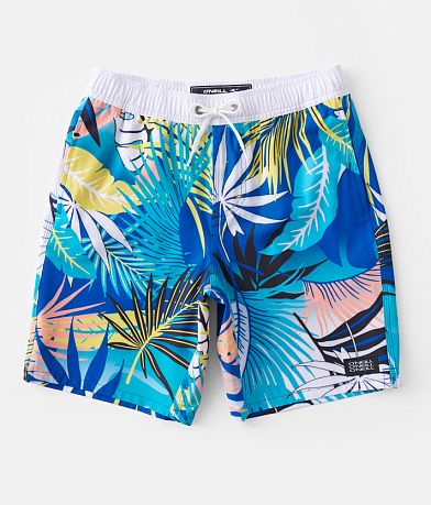 O'Neill Boys - Hermosa Stretch Swim Trunks front view