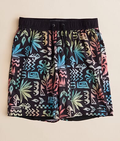 O'Neill Boys - Hermosa Volley Stretch Swim Trunks front view