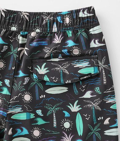 O&apos;Neill Boys - Mashup Stretch Swim Trunks back detail view