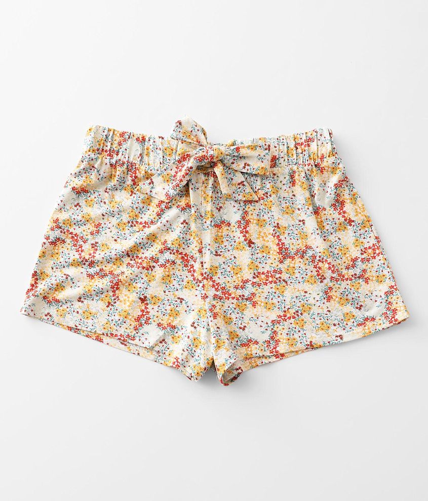 Girls - O&#39;Neill Noah Floral Short front view