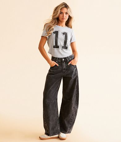 BAYEAS® Katia Tailored Barrel Jean front view