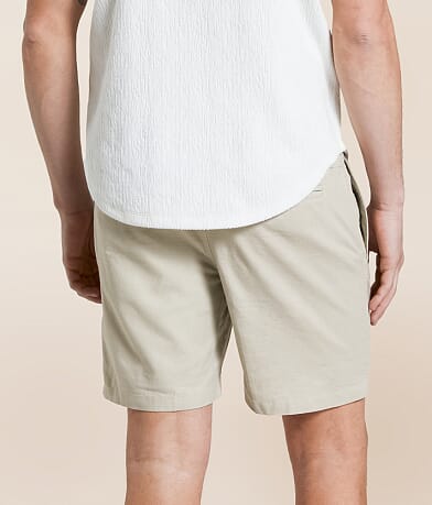 Departwest Solid Stretch Short back view